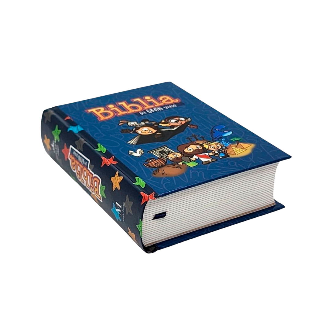 BIBLIA  MI GRAN VIAJE TAPA DURA AZUL
